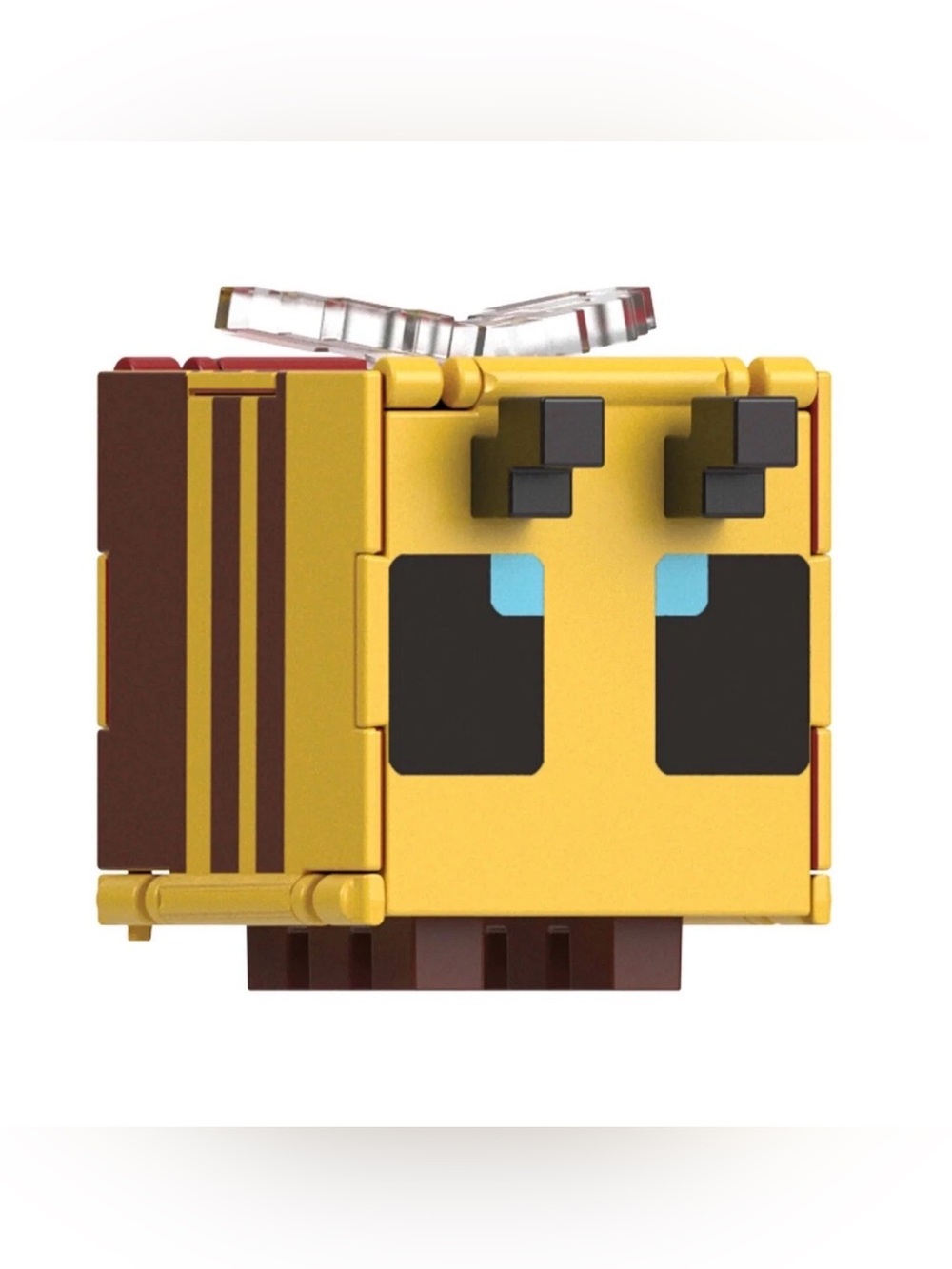 2024 Minecraft Flippin’ Figs Bee & Flower Pot 2-in-1 Transforming Figure NWOB